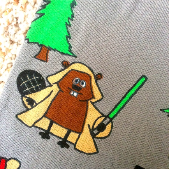 Lazy One Kid’s Forest Animals PJs Long John’s Base Layer Set Sz 10 NWT - Picture 6 of 12